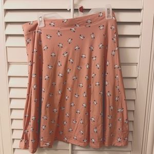 3/$15 Eva Rose 🌹 Purrrrfect Kitty 😺 Knee-length skirt - size L